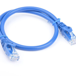 8ware-PL6A-0.25BLU-8Ware CAT6A Cable 0.25m (25cm) - Blue Color RJ45 Ethernet Network LAN UTP Patch Cord Snagless