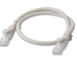 8ware-PL6A-0.5GRY-8Ware CAT6A Cable 0.5m (50cm) - Grey Color RJ45 Ethernet Network LAN UTP Patch Cord Snagless