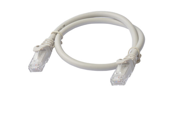 8ware-PL6A-0.5GRY-8Ware CAT6A Cable 0.5m (50cm) - Grey Color RJ45 Ethernet Network LAN UTP Patch Cord Snagless