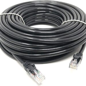 8ware-PL6A-10BLK-8Ware CAT6A Cable 10m - Black Color RJ45 Ethernet Network LAN UTP Patch Cord Snagless