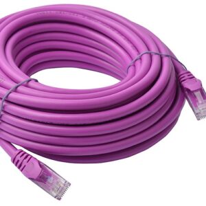 8ware-PL6A-10PUR-8Ware CAT6A Cable 10m - Purple Color RJ45 Ethernet Network LAN UTP Patch Cord Snagless