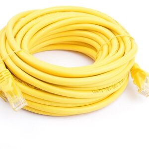 8ware-PL6A-10YEL-8Ware CAT6A Cable 10m - Yellow Color RJ45 Ethernet Network LAN UTP Patch Cord Snagless