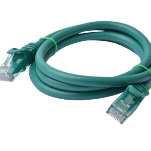 8ware-PL6A-1GRN-8Ware CAT6A Cable 1m - Green Color RJ45 Ethernet Network LAN UTP Patch Cord Snagless