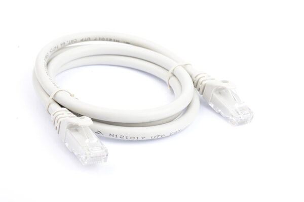 8ware-PL6A-1GRY-8Ware CAT6A Cable 1m - Grey Color RJ45 Ethernet Network LAN UTP Patch Cord Snagless