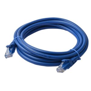 8ware-PL6A-3BLU-8Ware CAT6A Cable 3m - Blue Color RJ45 Ethernet Network LAN UTP Patch Cord Snagless