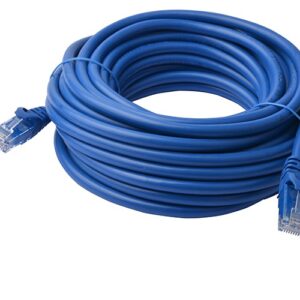 8ware-PL6A-40BLU-8Ware CAT6A Cable 40m - Blue Color RJ45 Ethernet Network LAN UTP Patch Cord Snagless