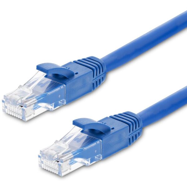 Astrotek-AT-RJ45BLU6-1M-Astrotek CAT6 Cable 1m - Blue Color Premium RJ45 Ethernet Network LAN UTP Patch Cord 26AWG CU Jacket