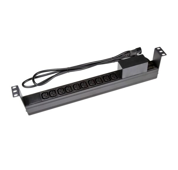 PowerShield-RPR-IEC-16A10H-Powershield Horizontal PDU with IEC C20 Input