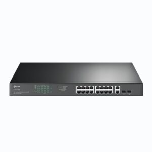 TP-LINK-TL-SG1218MP-TP-Link TL-SG1218MP 18-Port Gigabit Rackmount Switch With 16 PoE+  2 SFP Slots