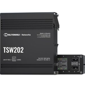 Teltonika-TSW202000000-Teltonika Managed PoE+ Ethernet Switch