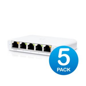 Ubiquiti-USW-Flex-Mini-5-Ubiquiti USW Flex Mini 5 Pack - Managed