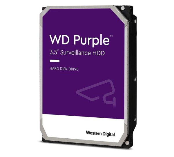 Western Digital-WD181PURP-Western Digital WD Purple Pro 18TB 3.5" Surveillance HDD 7200RPM 512MB SATA3 272MB/s 550TBW 24x7 64 Cameras AV NVR DVR 2.5mil MTBF 5yrs