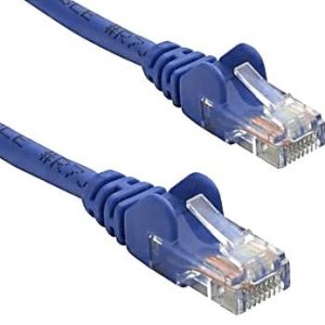 8ware-KO820U-15-8ware CAT5e Cable 15m - Blue Color Premium RJ45 Ethernet Network LAN UTP Patch Cord 26AWG CU Jacket