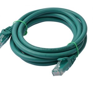 8ware-PL6A-2GRN-8Ware CAT6A Cable 2m - Green Color RJ45 Ethernet Network LAN UTP Patch Cord Snagless