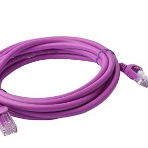 8ware-PL6A-3PUR-8Ware CAT6A Cable 3m - Purple Color RJ45 Ethernet Network LAN UTP Patch Cord Snagless