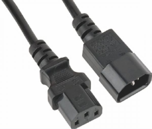 Astrotek-AT-IEC-MF-1.8M-Astrotek Power Extension Cable 2m - Male to Female Monitor to PC or PC/UPS to Device IEC C13 to C14