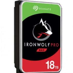 Seagate-ST18000NT001-Seagate 18TB 3.5" IronWolf Pro SATA NAS Hard Drive Manufacturer Warranty: 5 Years Limited Warranty