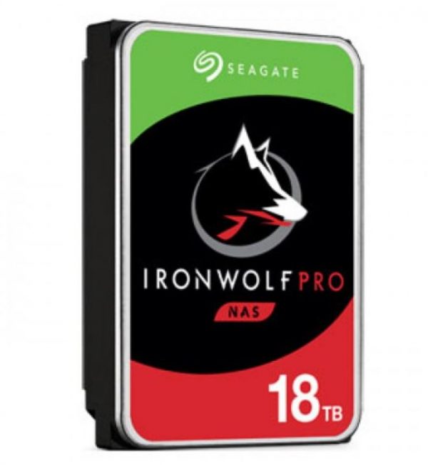 Seagate-ST18000NT001-Seagate 18TB 3.5" IronWolf Pro SATA NAS Hard Drive Manufacturer Warranty: 5 Years Limited Warranty