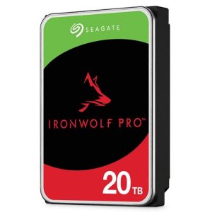 Seagate-ST20000NT001-Seagate 20TB 3.5" IronWolf PRO NAS SATA 6Gb/s  7200RPM 256MB Cache HDD. 5 Years Warranty