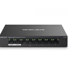 TP-LINK-MS108GP-Mercusys MS108GP 8-Port Gigabit Desktop Switch with 7-Port PoE+