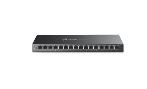 TP-LINK-TL-SG116P-TP-Link TL-SG116P 16-Port Gigabit Desktop Switch with 16-Port PoE+