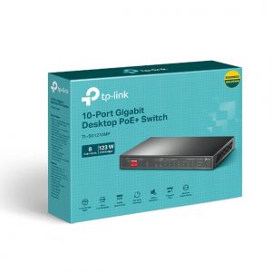 TP-LINK-TL-SG1210MP-TP-Link TL-SG1210MP 10-Port Gigabit Desktop Switch with 8-Port PoE+PORT: 8× Gigabit PoE+ Ports