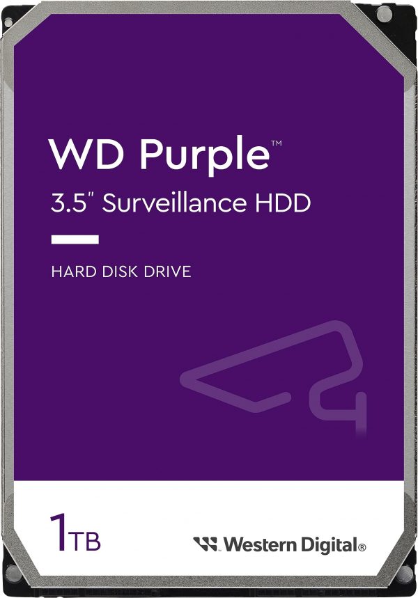 Western Digital-WD11PURZ-Western Digital WD11PURZ WD Purple 1TB 3.5" Surveillance HDD 5400RPM 64MB SATA3 110MB/s 3yrs  limited warranty