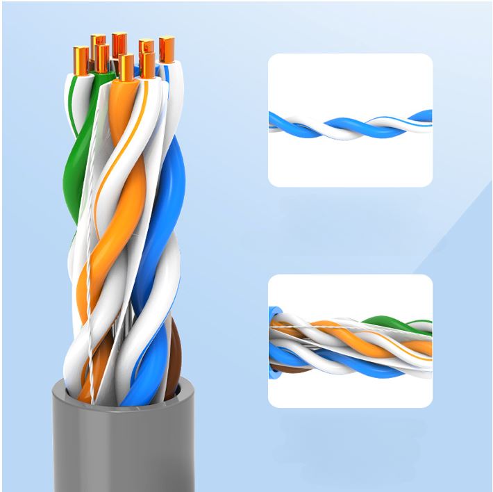 8ware | 8Ware 350m CAT6A Ethernet 24AWG 30V LAN Stranded Core Cable Roll Bare Copper Twisted Core PVC Jacket on Reel Box Blue ></noscript>305m | CAT6A-EXT350BLUSH – Image 3″><br />
<img width=