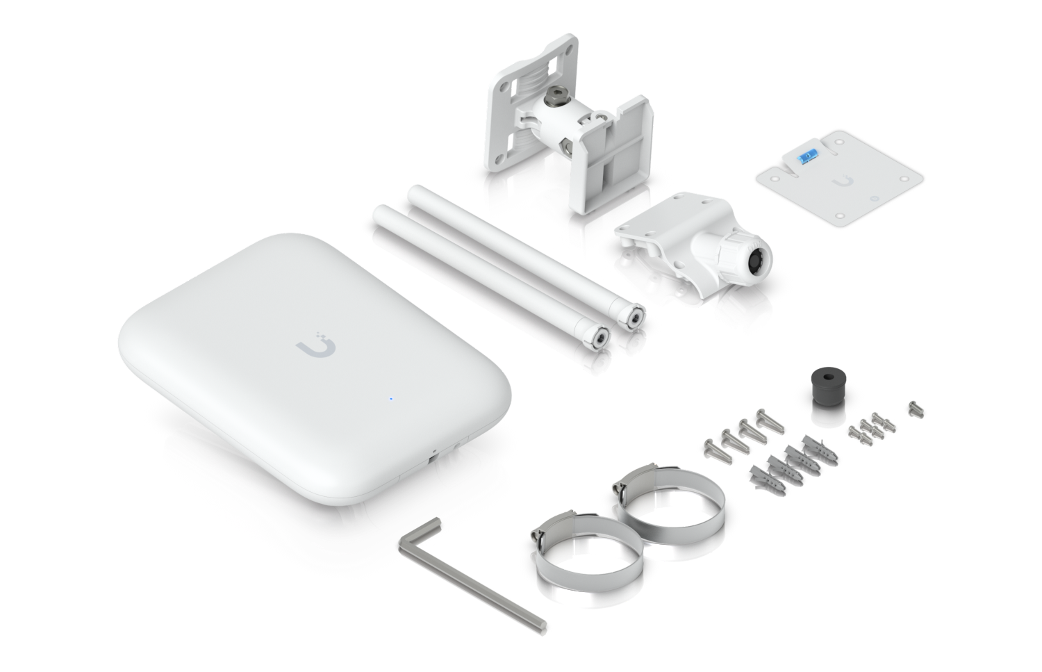 Ubiquiti | Ubiquiti U7 Pro Outdoor, IP67 WiFi 7 AP,6 Spatial Streams,Extended-range AFC 6 GHz, Directional Super Antenna,Articulation Mounting Bracket | U7-Pro-Outdoor - Image 2