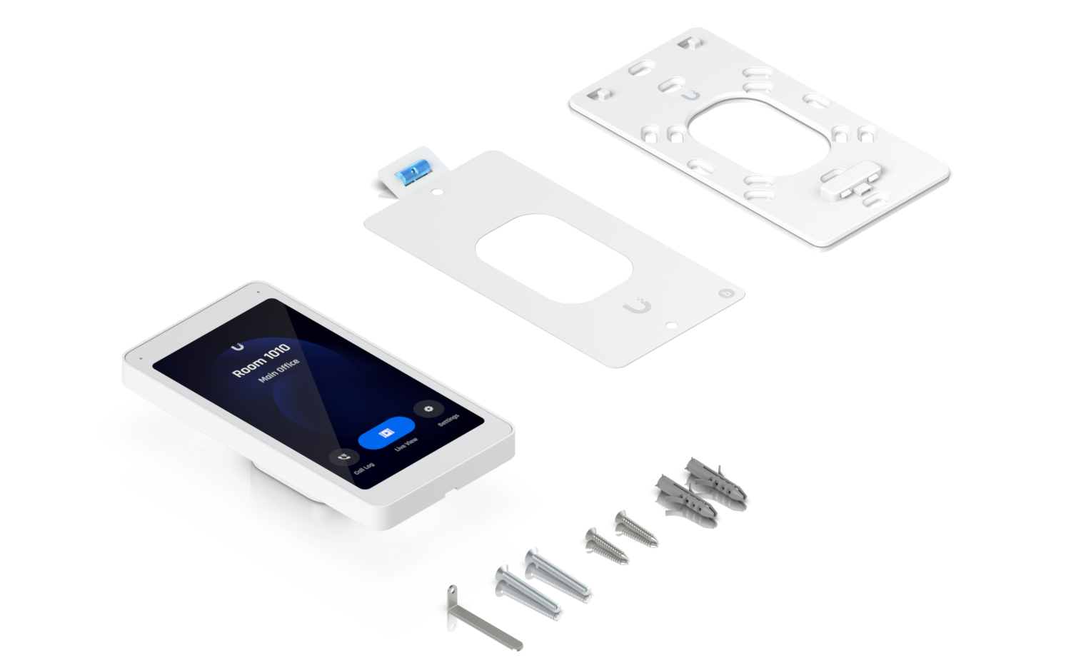 Ubiquiti | Ubiquiti Intercom Viewer, Display Pair With Access Intercom For Visitor Screening  Remote Access Control, Allow Multiple Location, PoE | UA-Intercom-Viewer - Image 2
