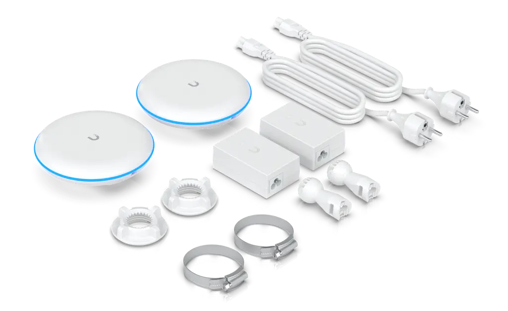Ubiquiti | Ubiquiti UniFi Building-to-Building Bridge - 60GHz 1.7Gbps Link  - Complete PtP Link, Built-in LED alignment indicators, Sold as 2 Pack | UBB - Image 2