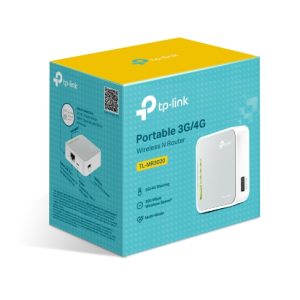 TP-LINK-TL-MR3020-TP-Link TL-MR3020 Portable 3G/4G Wireless N Router 2.4GHz (150Mbps) 802.11bgn 1x100Mbps WAN/LAN 1xUSB 1xmini USB Internal Antennas ~TL-MR3220