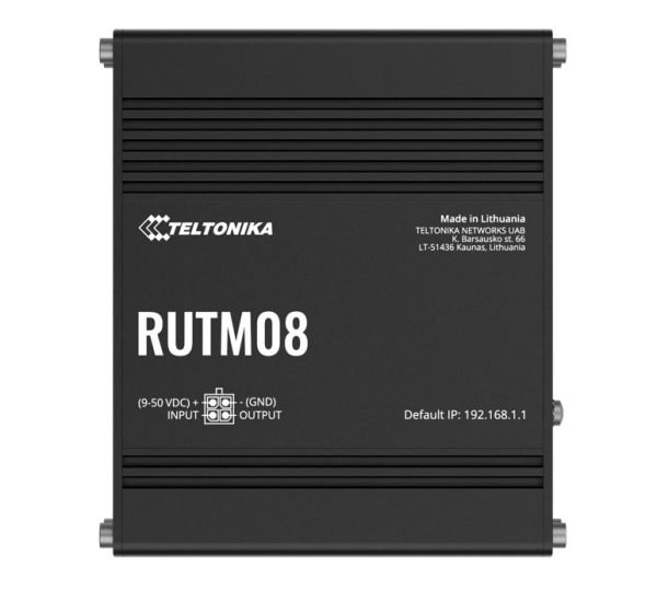 Teltonika-RUTM08000300-Teltonika RUTM08 Industrial Wired Router