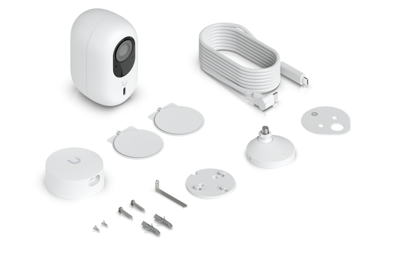 Ubiquiti | Ubiquiti G6 Instant White, Plug-and-play, 4K WiFi-connected Camera, With A 1/1.8