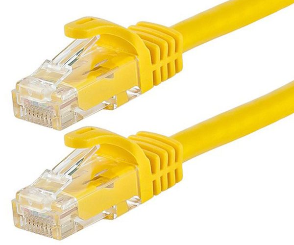 Astrotek-AT-RJ45YELU6-30M-Astrotek CAT6 Cable 30m - Yellow Color Premium RJ45 Ethernet Network LAN UTP Patch Cord 26AWG CU Jacket