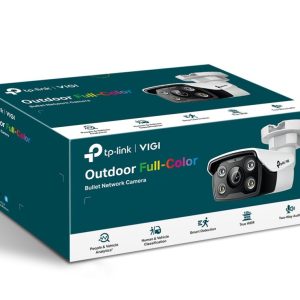 TP-LINK-VIGI C350(4mm)-TP-Link VIGI 5MP C350(4mm) Full-Colour Bullet Network Camera