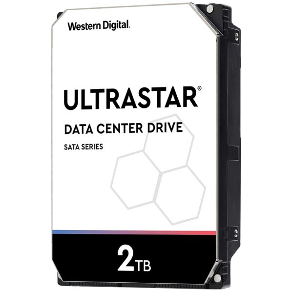 Western Digital-1W10002-Western Digital WD Ultrastar 2TB 3.5" Enterprise HDD SATA 128MB 7200RPM 512N SE DC HA210 24x7 600MB Buffer 2mil hrs MTBF 5yrs wty HUS722T2TALA604