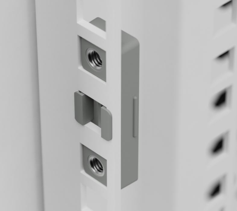 Ubiquiti | Ubiquiti Precision Rack Mount Kit, 20-Pack, 1U Snap-In Inserts With Two Vertically Aligned Cage Nuts Designed To Ensure Uniform Rack Installations. | UACC-Rack-PM-Kit-D - Image 2