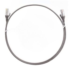 8ware-CAT6THINGE-20M-8ware CAT6 Ultra Thin Slim Cable 20m - Grey Color Premium RJ45 Ethernet Network LAN UTP Patch Cord 26AWG for Data