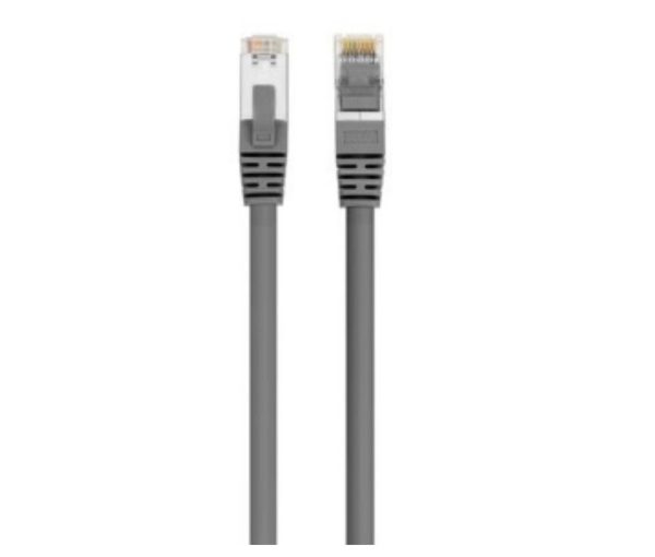 8ware-CAT8-R-0.5GRY-8Ware CAT8 Cable 0.5m (50cm) - Grey Color RJ45 Ethernet Network LAN UTP Patch Cord Snagless