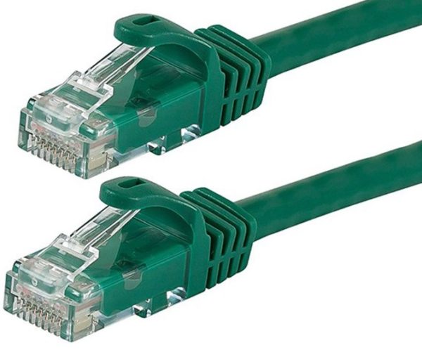 Astrotek-AT-RJ45GRNU6-025M-Astrotek CAT6 Cable 25cm/0.25m - Green Color Premium RJ45 Ethernet Network LAN UTP Patch Cord 26AWG CU Jacket