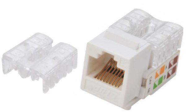 Astrotek-ATP-KJ-6-Astrotek CAT6 UTP Outlets Network Keystone Jack for Socket kit 10pcs per pack Poly Bag White LS