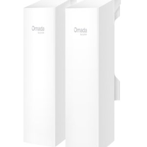 TP-LINK-EAP100-Bridge KIT-TP-Link EAP100-Bridge KIT Omada 2.4GHz 300Mbps Indoor/Outdoor Wireless Bridge