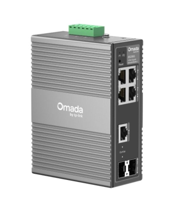 TP-LINK-IES206G-TP-Link IES206G Omada 6-Port Gigabit Industrial Easy Managed Switch