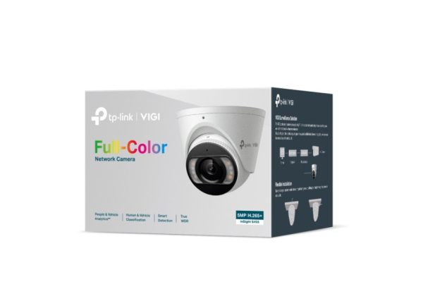 TP-LINK-InSight S455(2.8mm)-TP-Link InSight S455 VIGI 5MP Full-Colour Turret Network Camera