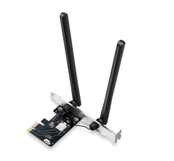 TP-LINK-MA86XE-Mercusys MA86XE AXE5400 Wi-Fi 6E Bluetooth 5.2 PCIe Adapter