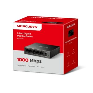 TP-LINK-MS105GS-Mercusys MS105GS 5-Port Gigabit Desktop Switch