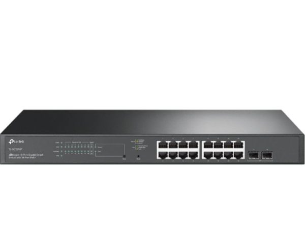 TP-LINK-SG2218P-TP-Link SG2218P JetStream 18-Port Gigabit Smart Switch