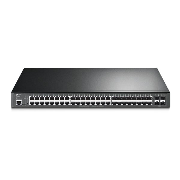 TP-LINK-SG3452P-TP-Link SG3452P Omada 52-Port Gigabit L2+ Managed Switch with 48-Port PoE+