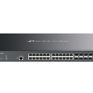 TP-LINK-SX3832MPP-TP-Link SX3832MPP Omada 32-Port 10GE L2+ Managed Switch with 24-Port PoE++
